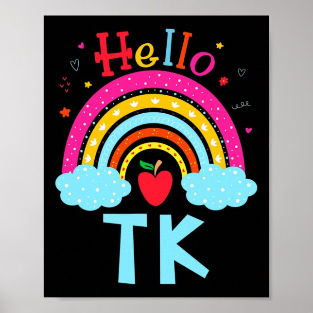 Tk Lärare Transitional Kindergarten tillbaka till  Poster (Framsidan)