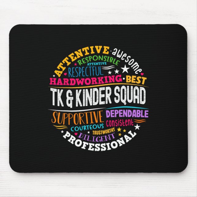 TK och Kinder Squad Transitional Kindergarten Teac Musmatta (Framsidan)