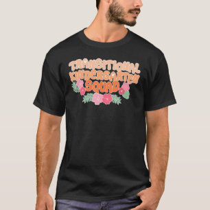 Tk Squad   Teacher Floral Retro 70s Groovy T Shirt