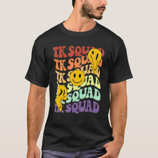 Tk-truppens retro leende ansikte Back to school T Shirt
