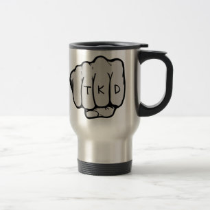 TKD Fist Travel Coffee Mug Resemugg