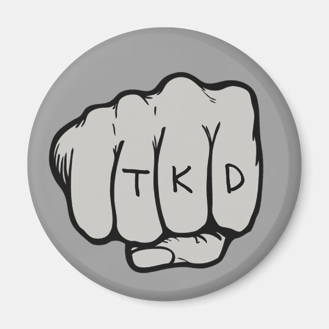 TKD - första runda magnet (Framsidan)