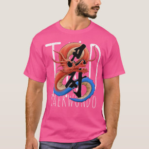 Tkd Koreanska Dragon Yin Yang Taegeuk Taekwondo Pe T Shirt