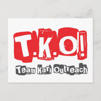 TKO - Old Punk Stil Vykort