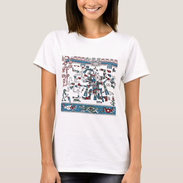 Tlaloc dräkt t-shirt (Framsida)