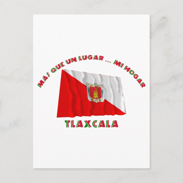 Tlaxcala - Más Que un Lugar ... Mi Hogar Vykort (Framsida)