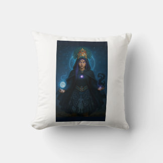 Tlazolteotl Goddess dubbelsidiga hemdekanter Kudde