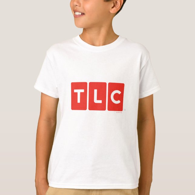 TLC knyter kontakt logotypT-tröja Tee (Framsida)