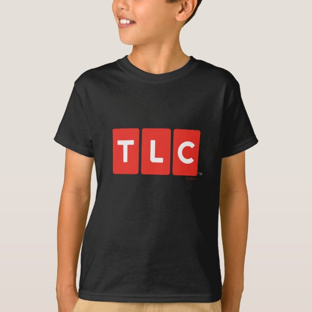 TLC knyter kontakt logotypT-tröja Tröja (Framsida)