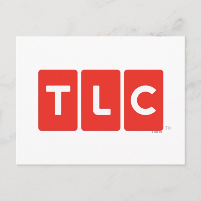 TLC Logotyp Postkort Vykort (Framsida)