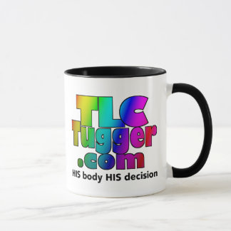 TLC Tugger Rainbow Logotyp Coffee Mugg