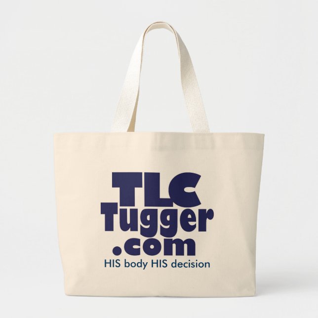 TLC Tugger Tote - HIS-organet HIS-beslut - flottan Jumbo Tygkasse (Framsidan)
