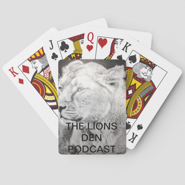 TLD PLAYING CARDS CASINOKORT (Baksidan)