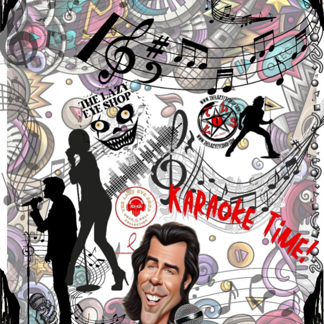 TLES Karaoke Time Womans Tee Design (Skapare uppladdad)