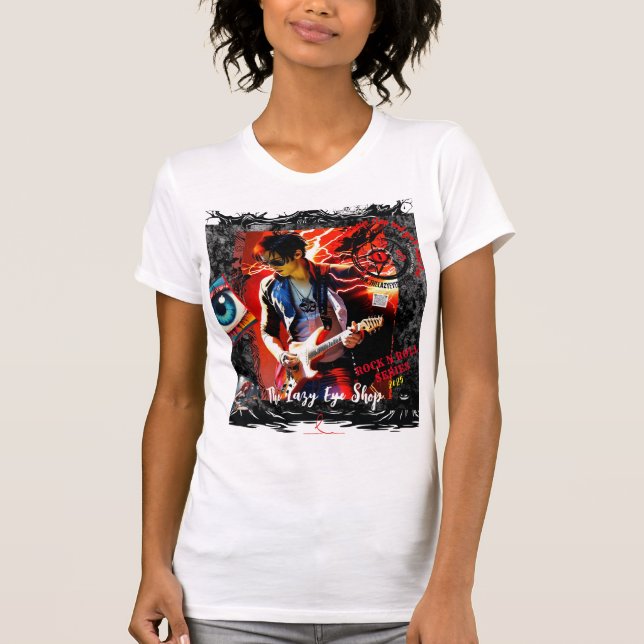 TLES Rocker Design - Namnteckning serie T Shirt (Framsida)