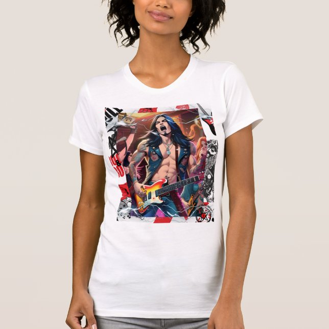 TLES Womans ursprungliga Animerad Design Tee (Framsida)