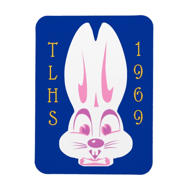 TLHS Bunny Boy Class of 1969 Magnet (Vertikal)
