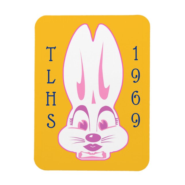TLHS Bunny Girl Class of 1969 Magnet (Vertikal)