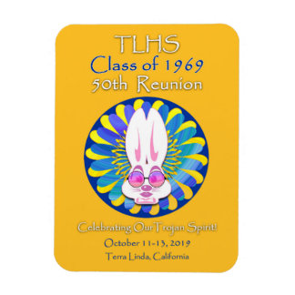 TLHS-klass 1969 Bunny Girl 50th Reunion Magnet