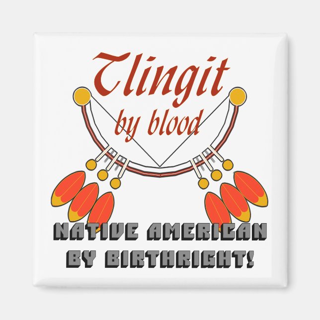 Tlingit Magnet (Framsidan)