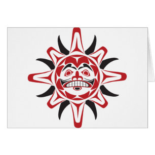 Tlingitsol Hälsningskort