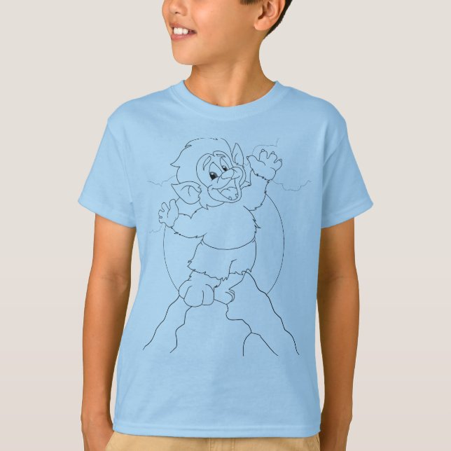 TLM: Willie the Varg T-Shirt (transparent) (Framsida)