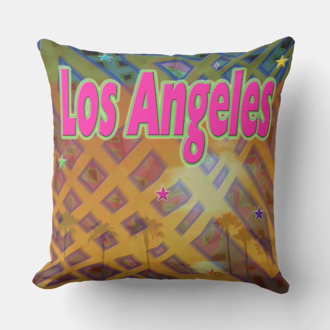 TLos Angeles EExternal Pillow Utomhuskudde (Framsida)