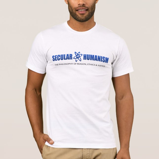 TLT-filosofi av sekulär Humanism T-shirt (Framsida)
