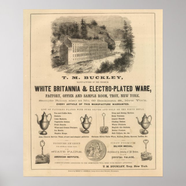 TM Buckley Poster (Framsidan)