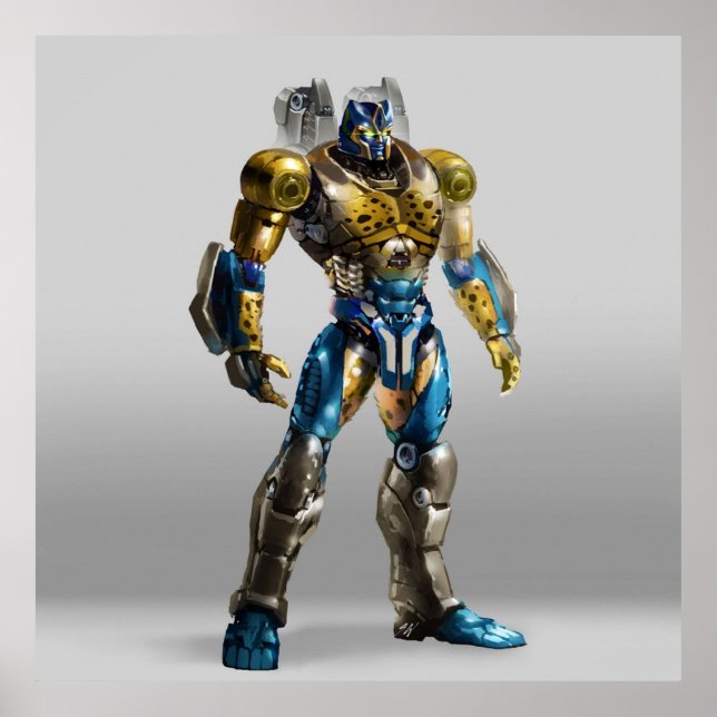 TM Cheetor Poster (Framsidan)