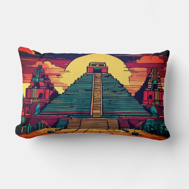 Tmellös design lumbarkudde (Framsida)