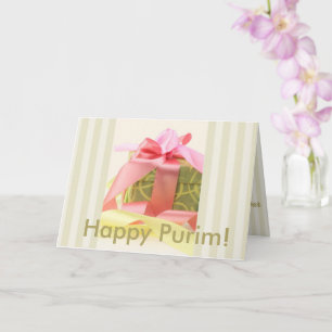 TMH-KOLLEKTION - Elegant GER Purim Heliga Day Card Kort