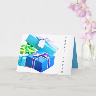 TMH-KOLLEKTION - Ger utformat Purim-Heliga-dagskor Kort