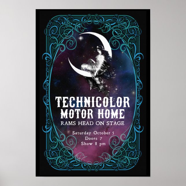 TMH Måne Woman Poster (Framsidan)