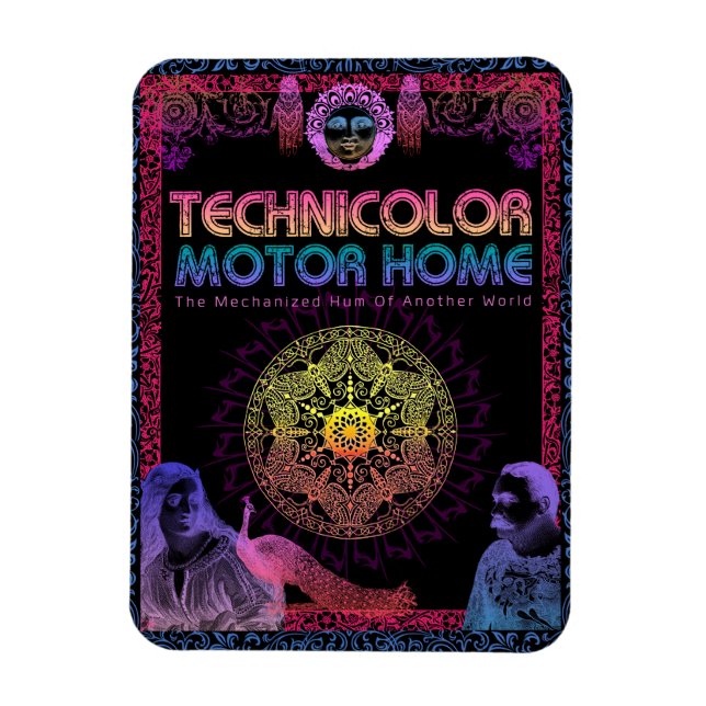 TMH Sallys Funky Mandala Magnet (Vertikal)