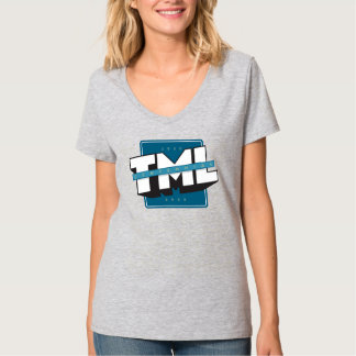 TML Centennialkvinnor V Nacke T Shirt