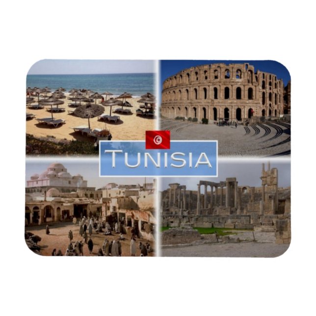 TN Tunisien - Magnet (Horisontell)