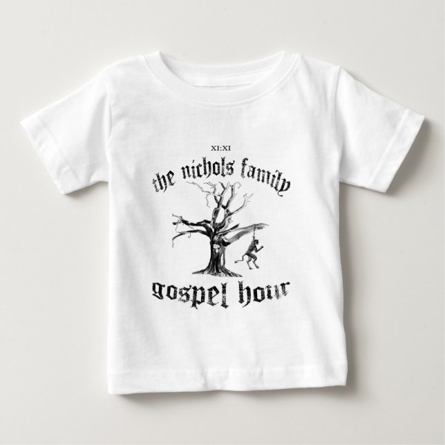 TNFGH-babyskjorta T Shirt (Framsida)