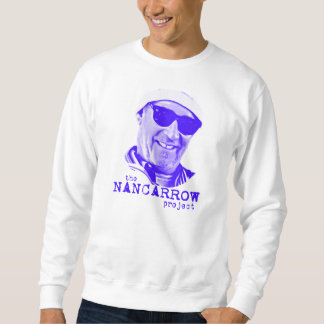 TNP-tröja -- vit/blått Lång Ärmad Tröja