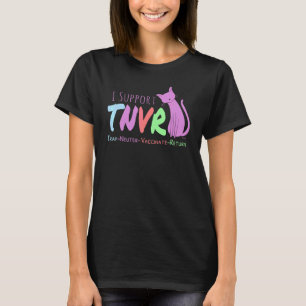 Tnr Fånga Sterilisera Återvända Förvildad Katt Tal T Shirt