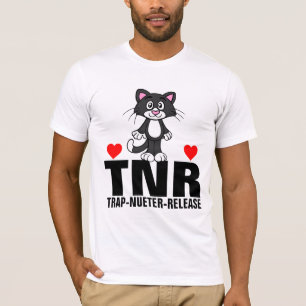 TNR KATT FÄLla KASTRERA FRIGÖR T-SHIRTAR T Shirt