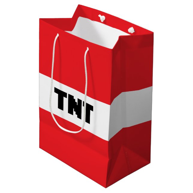 TNT Gift Bag - Gamer Party Explosion (Framsidan Vinklad)
