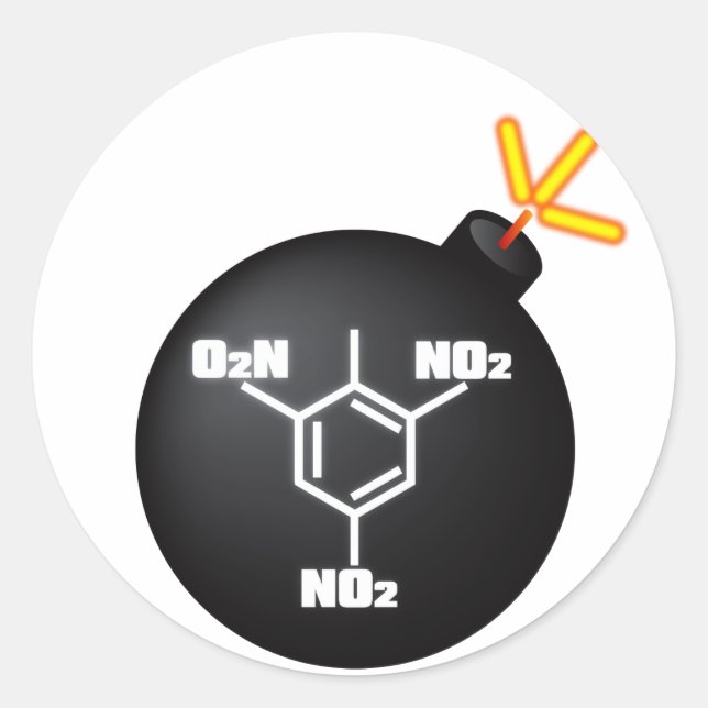 TNT RUNT KLISTERMÄRKE (Framsida)