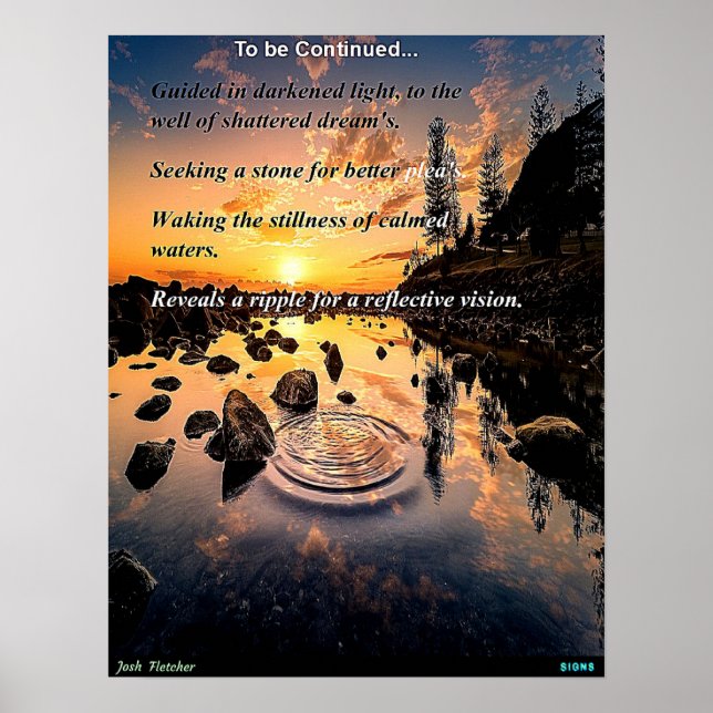 To Be Continued... Poster (Framsidan)