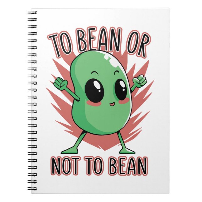 To bean or not to bean anteckningsbok (Framsidan)