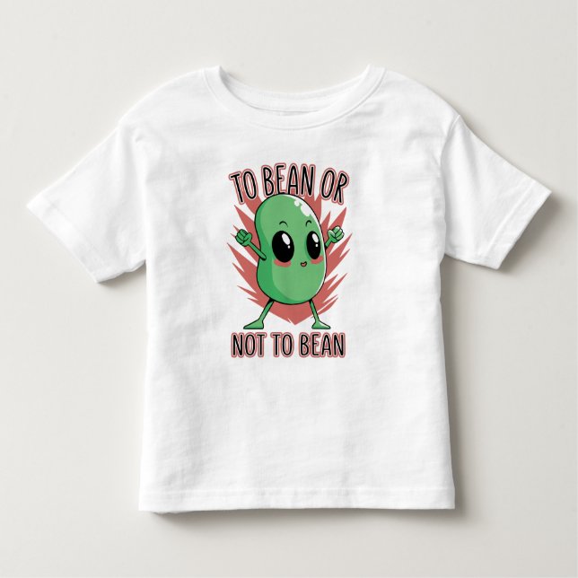 To bean or not to bean t shirt (Framsida)