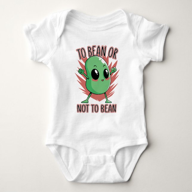 To bean or not to bean t shirt (Framsida)