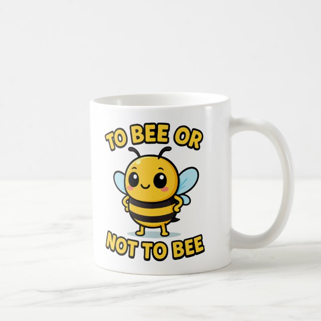 To bee or not to bee kaffemugg (Höger)