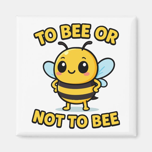 To bee or not to bee magnet (Framsidan)