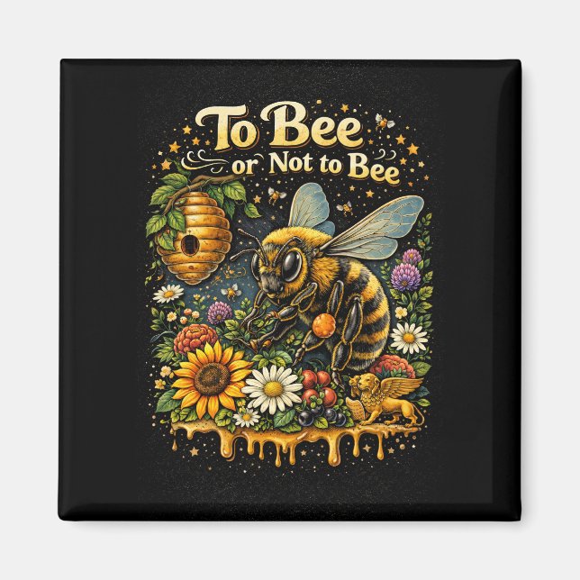 To Bee or Not to Bee Magnet (Framsidan)